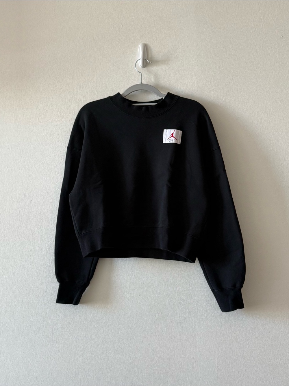 Nike Air Jordan cropped boxy sweatshirt size XS
